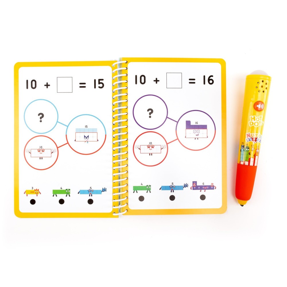 Educational Insights Hot Dots Numberblocks Workbook Numbers One Size, Multi