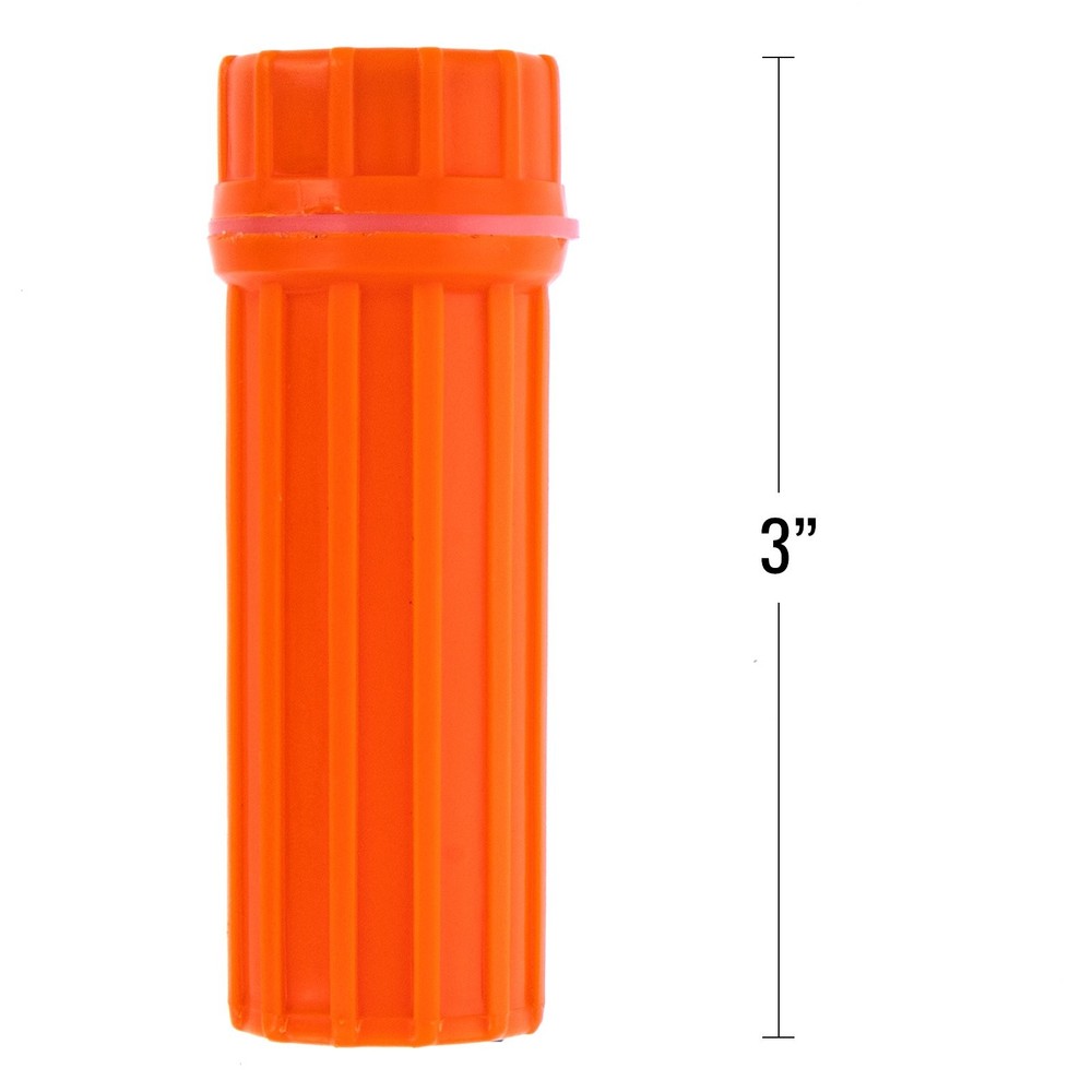 Water Resistant Match Stick Storage Container And Fire Starter Mirror