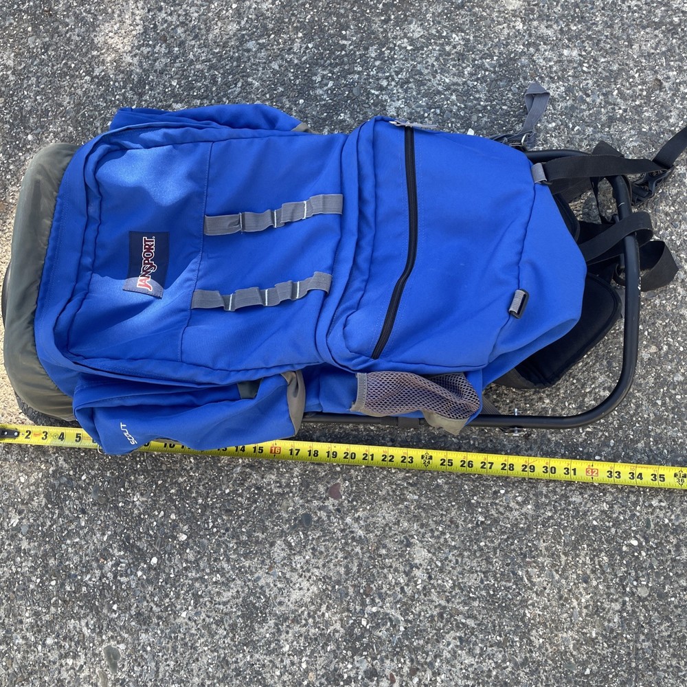 Jan sport Scout external frame backpack good condition used