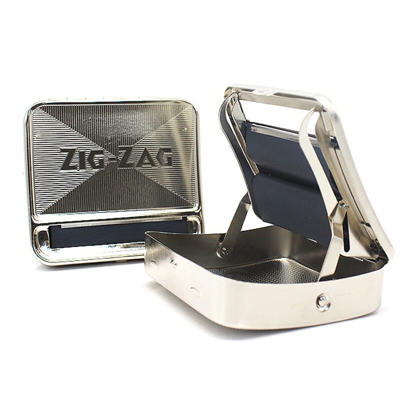 Easy Manual Roller Hand Maker Metal Cigarette Rolling Machine 70mm