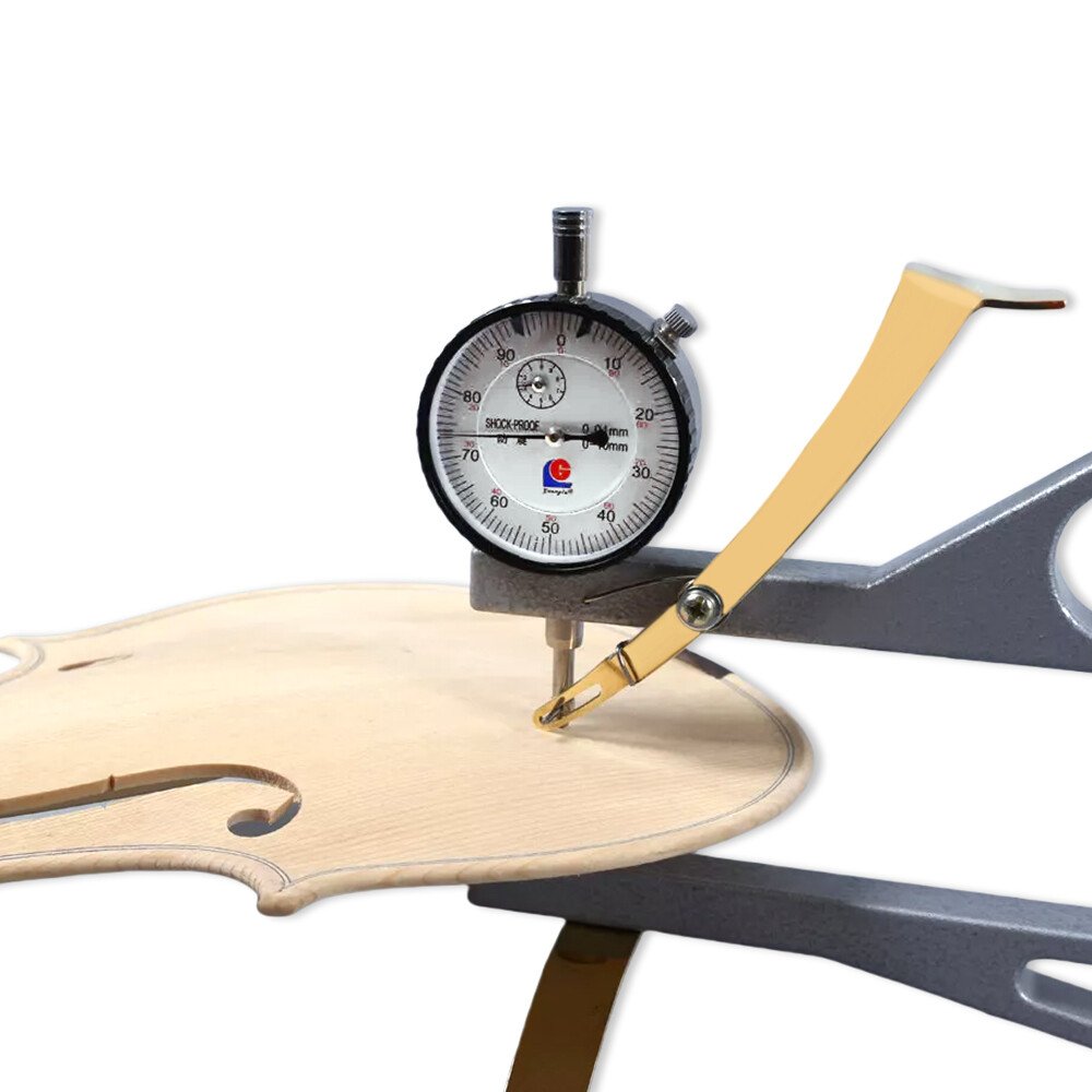 Dial Indicator in Violin Viola Making Tools for Violin Thickness Measurement