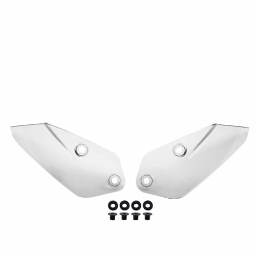 Motorcycle Side Windshield Windscreen Side Panel Deflector Airflow Hand Clear