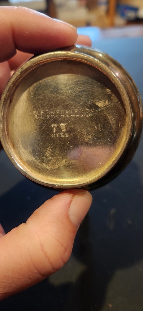 REED & BARTON silver plated child's cup.