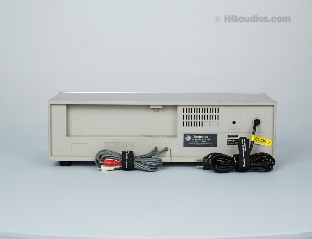 Technics M205 Stereo Cassette Deck – Fully Serviced & Restored – 1-Year WRT