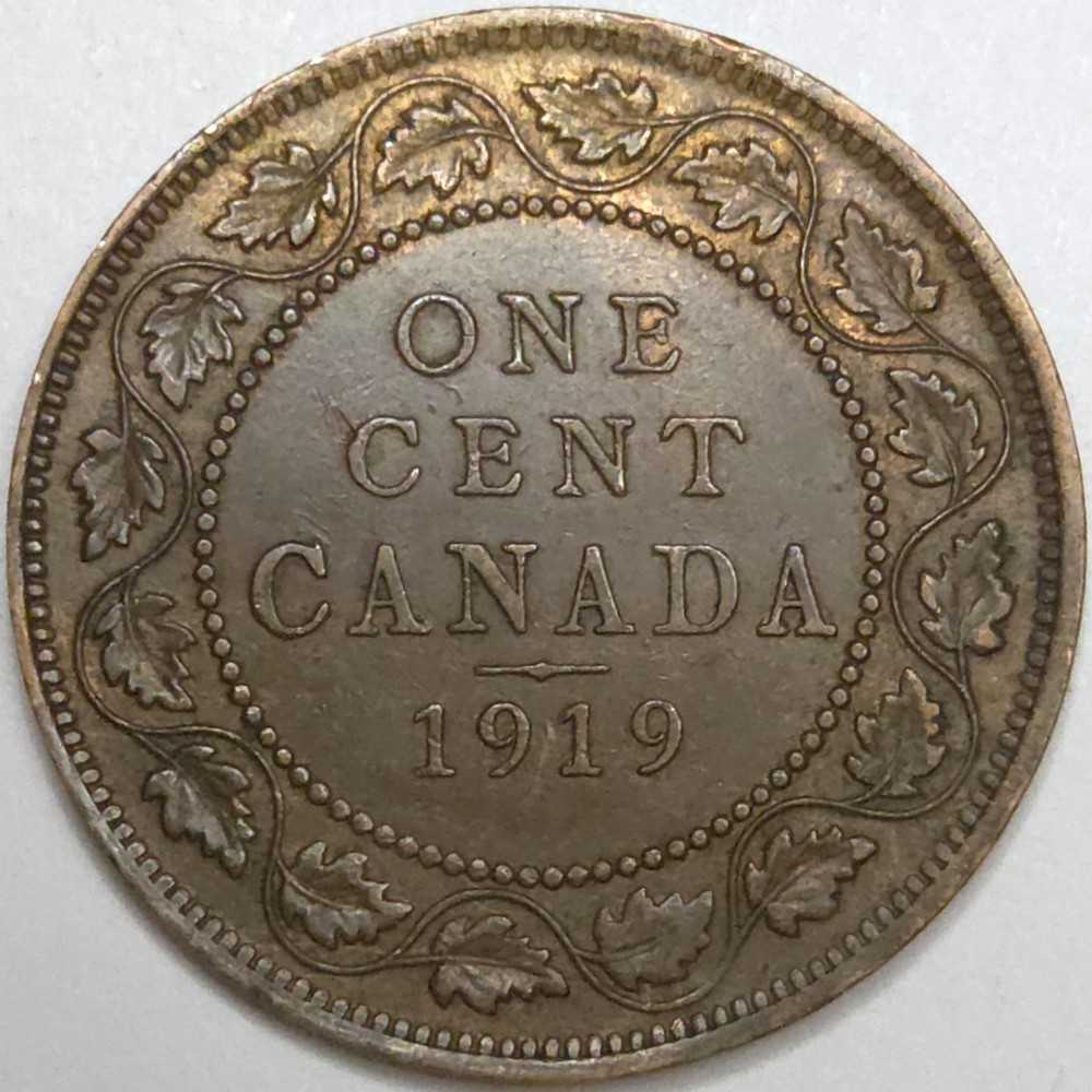 1919 Canada Large One Cent (Lot#6)
