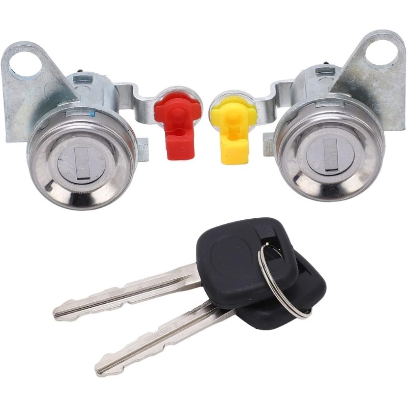 Auto Accessory Replacement Door Lock with Key for Prizm Lock Cylinder
