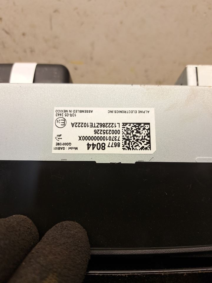 2023 Traverse Display & Control Panel,86778044 Sku#4410068