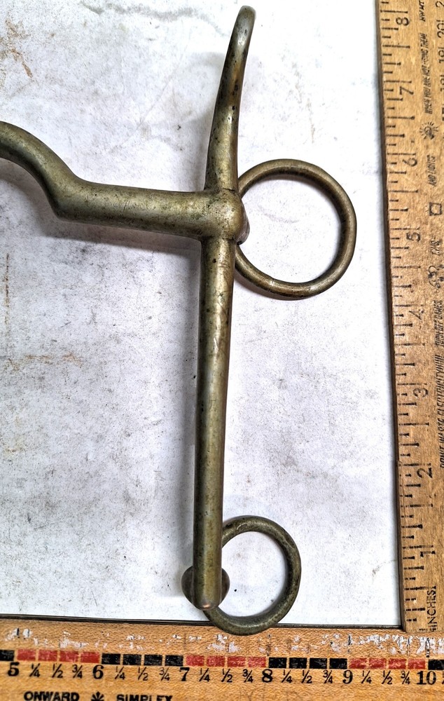 Solid Nickel Horse Bit - 5" Low Port Bit - 104241