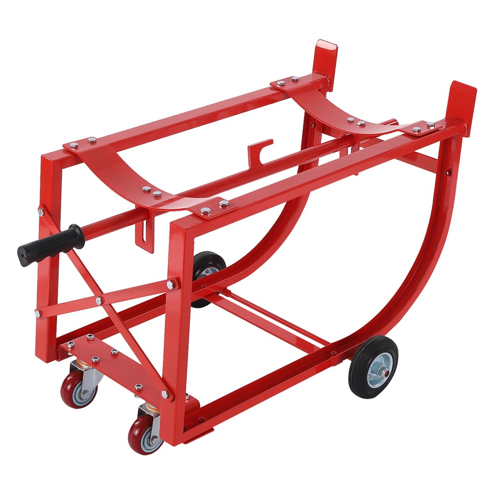 Drum Cradle with Wheels, 55Gal Drum Cradle, Movable Drum Cradle, Drum Stand