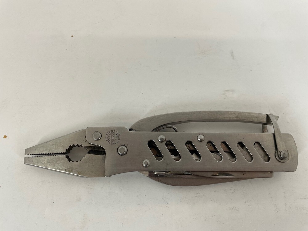 BARLOW Stainless Steel Multi-Tool Pocket Knife Portable Folding Tool