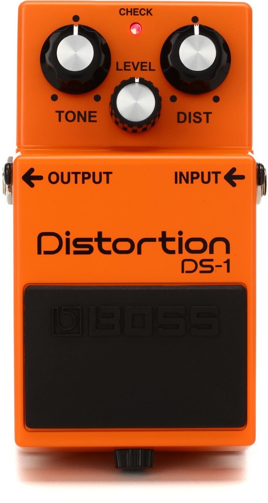 Boss DS-1 Distortion Pedal + Truetone MC5 Value Bundle