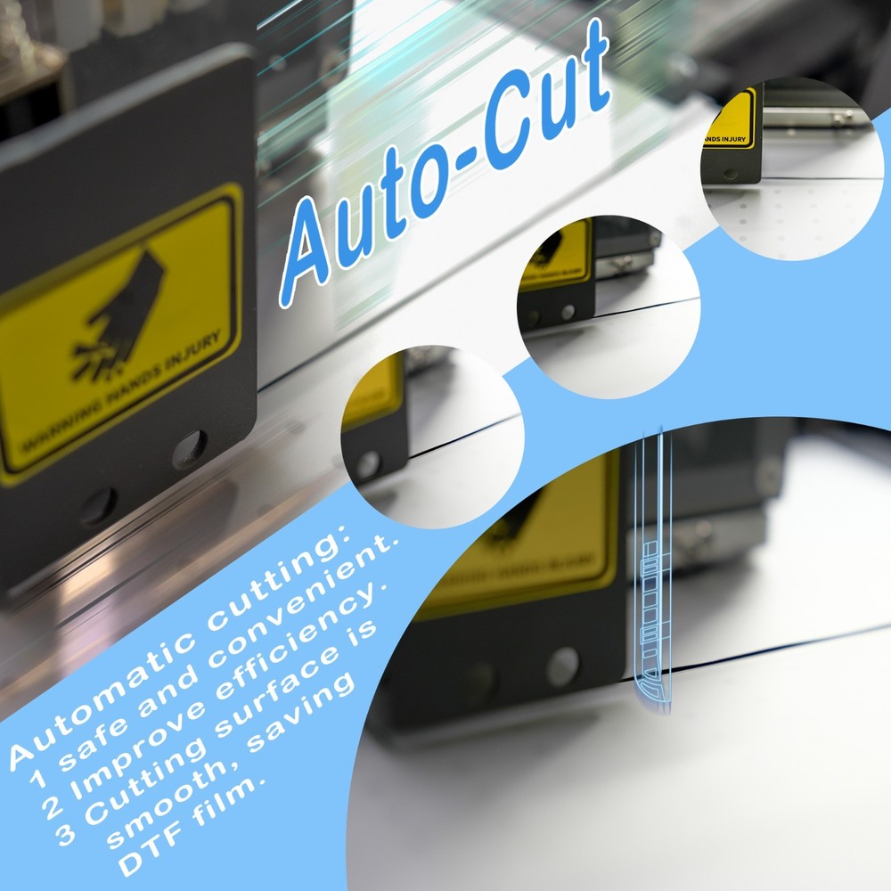 DTF Printer A3 Size with Auto Cutter, Lancelot Pro Bundle Includes Laptop Ink