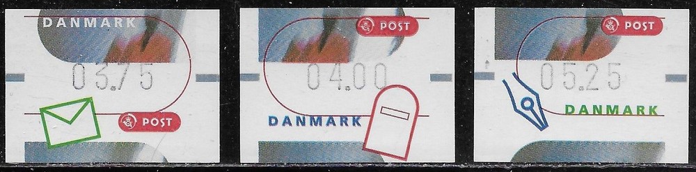 Denmark 2000 ATM MNH Lot #1