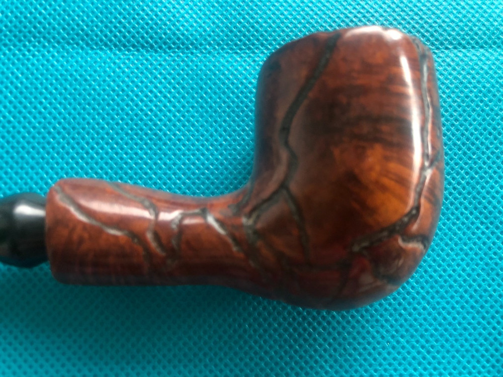 ALPHA REX CANTED TOOLED BRIAR BILLIARD