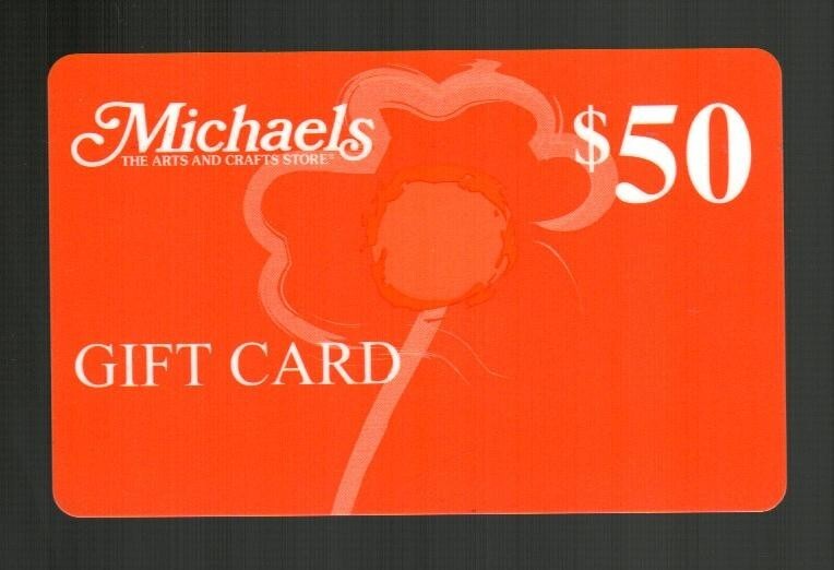 MICHAELS Orange Flower ( 2005 ) Gift Card ( $0 - NO VALUE )