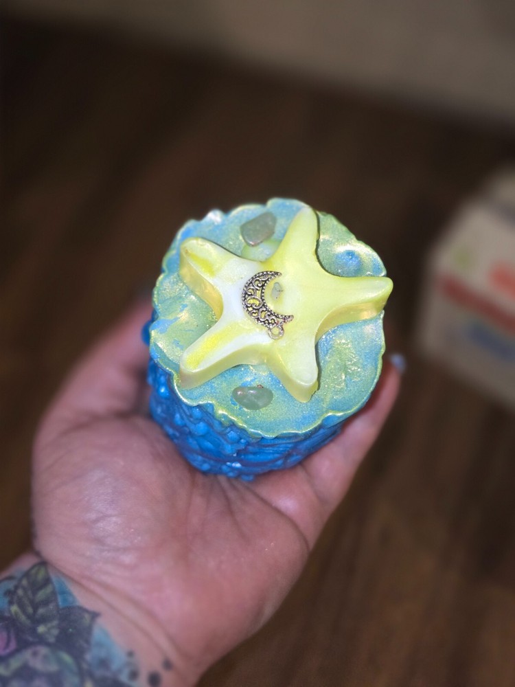 LARGE CUSTOM ALTER CANDLE FOR POSEIDON