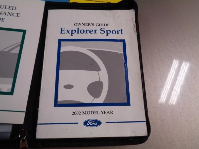 EXPLR SPT 2002 Owners Manual 1132183
