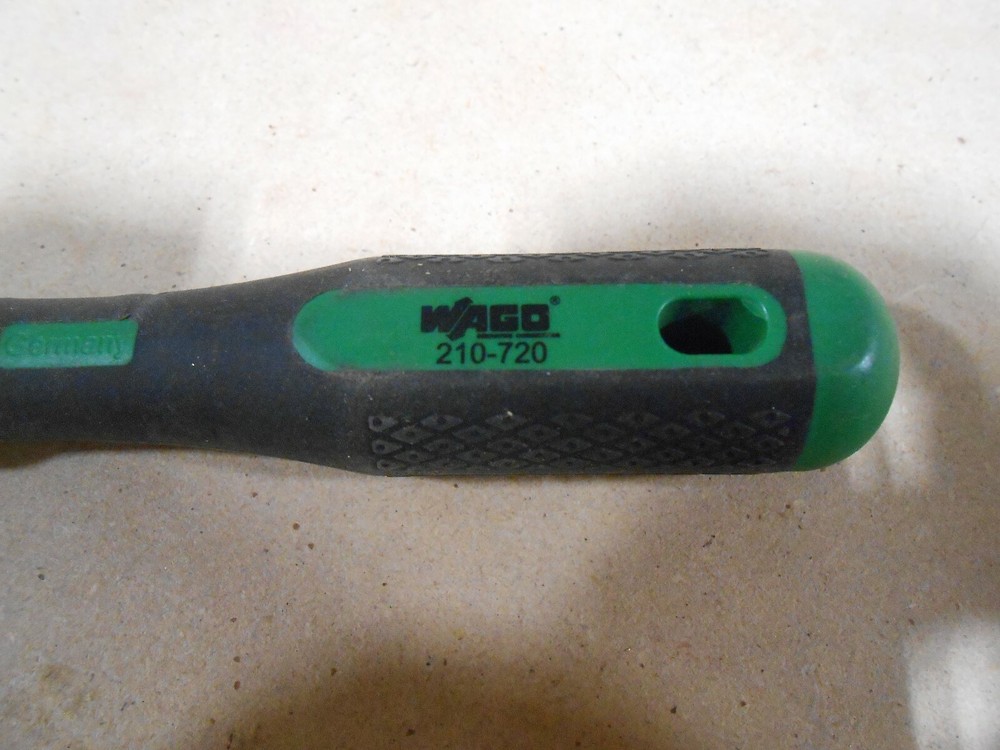 WAGO 210-720 FLAT HEAD SCREW DRIVER