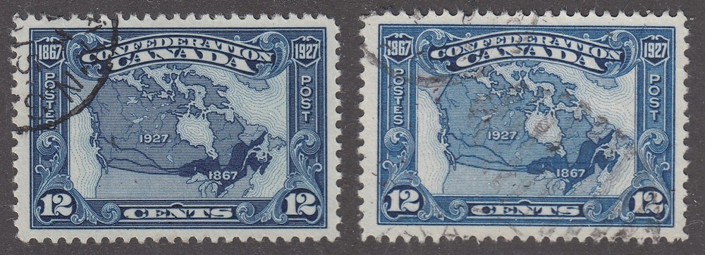 Canada #145 Used - 2 Shades