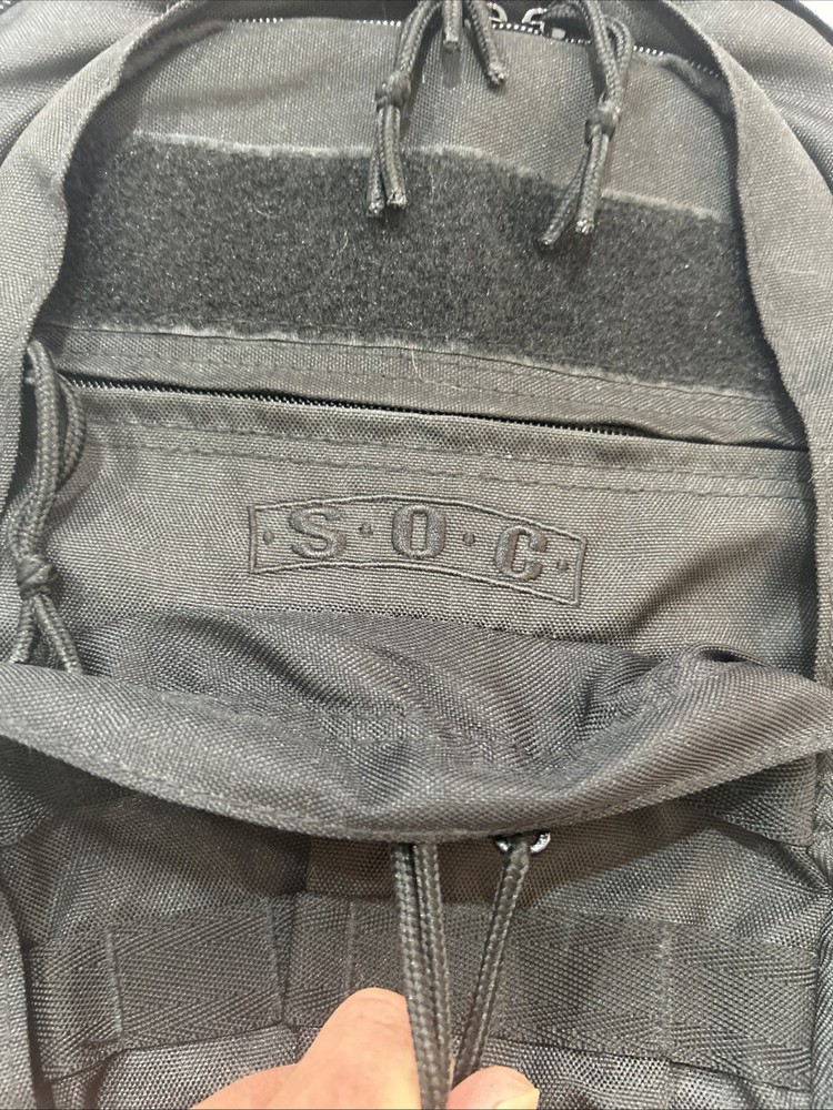 S.O.C. 3 Day Pass Tactical Backpack Black