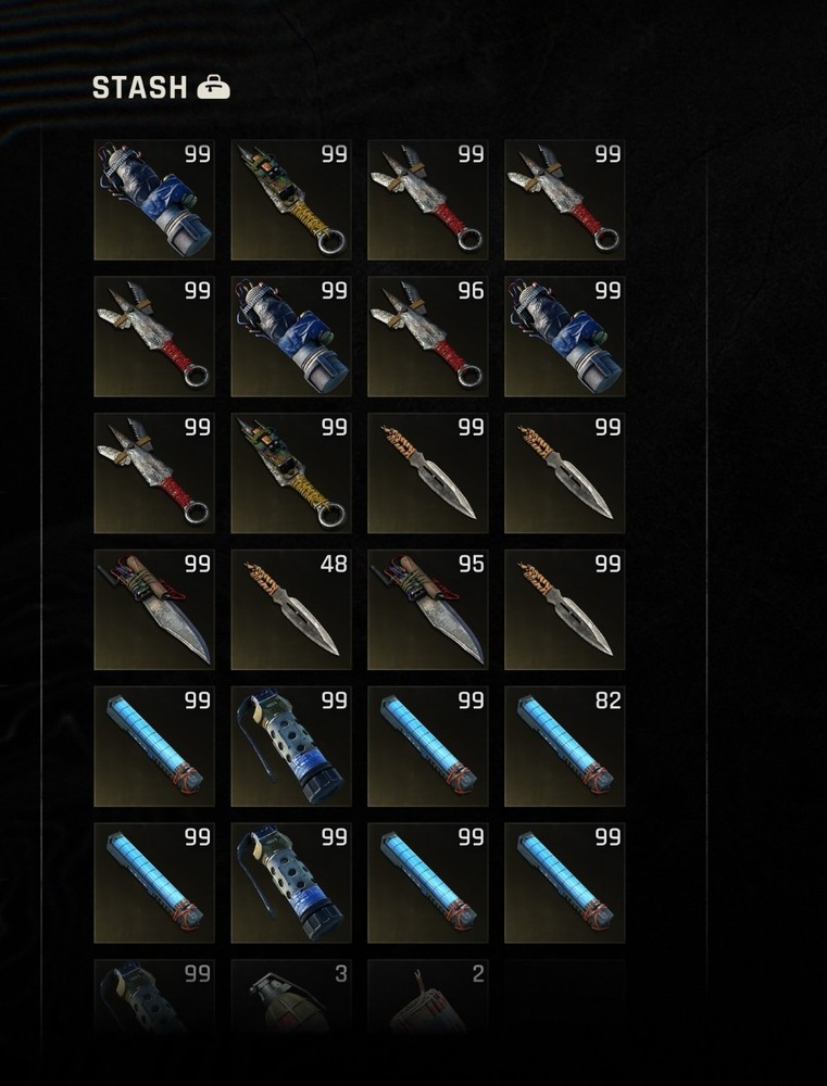 Dying Light The Beast In Game Items (PS5) EVERYTHING MAX DROPS