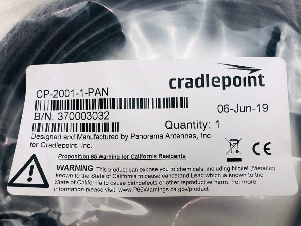 CradlePoint CP-2001-1-PAN Cable