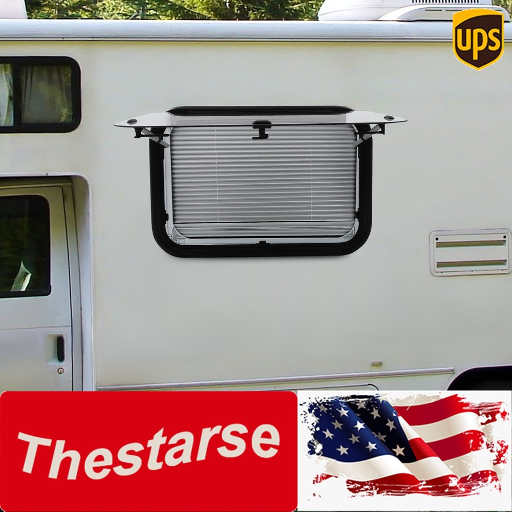 RV Push Out Window Exit Window Trailers Vans Trucks Rectangular Venting Window
