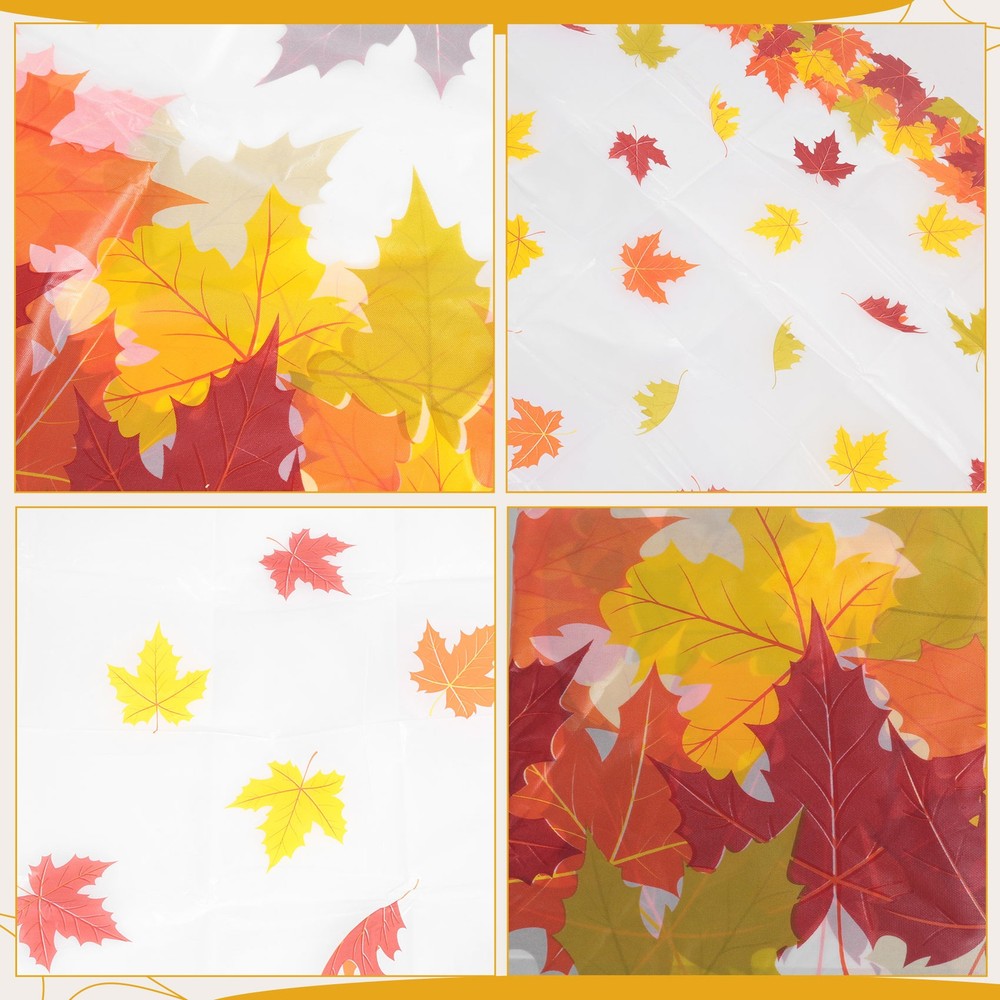 Thanksgiving Autumn Leaf Tablecloth Autumn Leaf Tablecloth Rectangular9377
