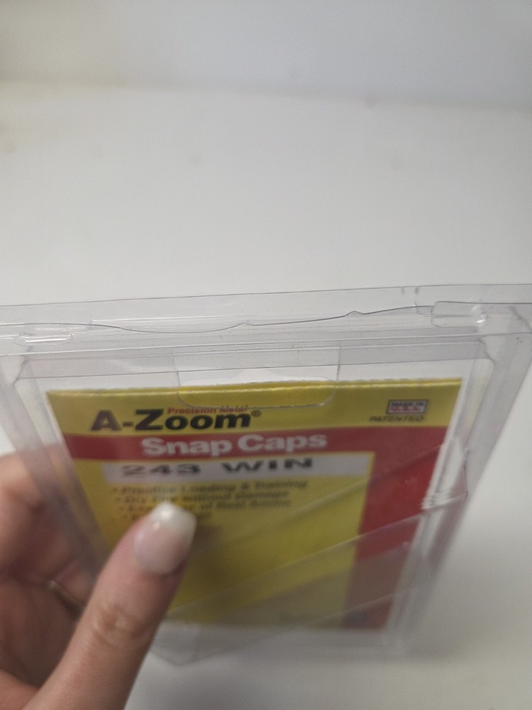 (3) A-Zoom .243 Win Snap Caps In Packaging
