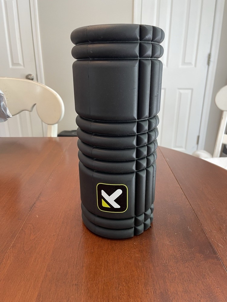 TriggerPoint Hollow Design Foam Roller, Black/Green - TPT-FMROLL