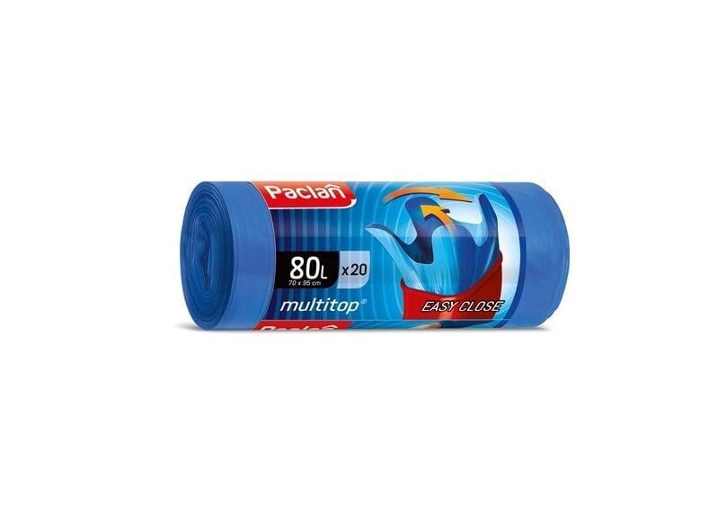 Garbage Bags Paclan 134420, 80 L, 20 Pcs.