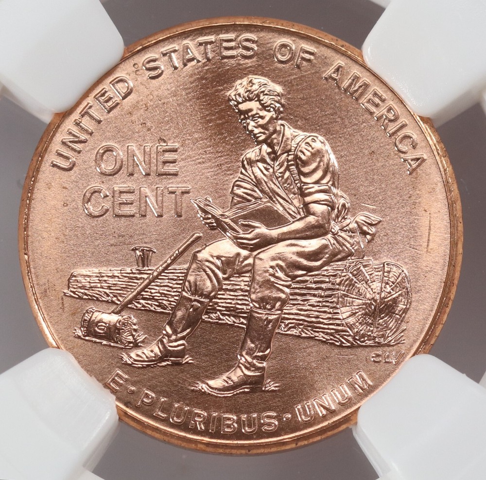 2009 Lincoln Bicentennial Cent Formative Years NGC MS67 RD Red 1c