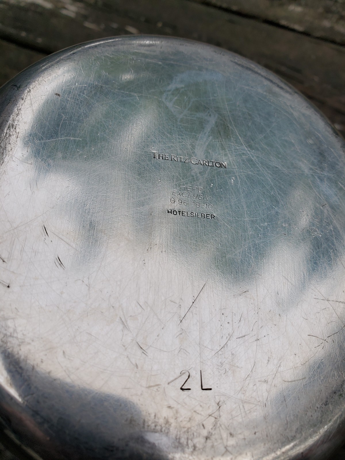 The Ritz Carlton Hepp Exclusiv Silver Plated Water Pitcher