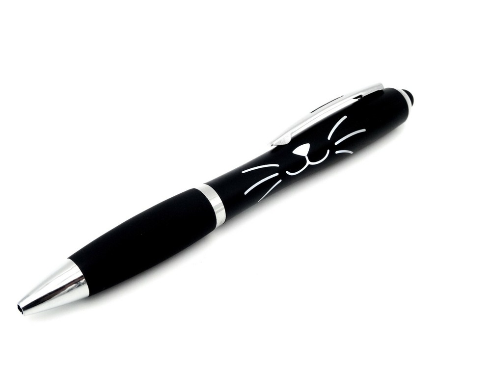 Lighted cat whiskers ink pen