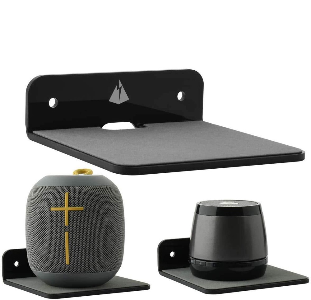 Small Wall Shelf Speaker Stand Small Shelf Speaker Mount For Bluetooth Speaker W