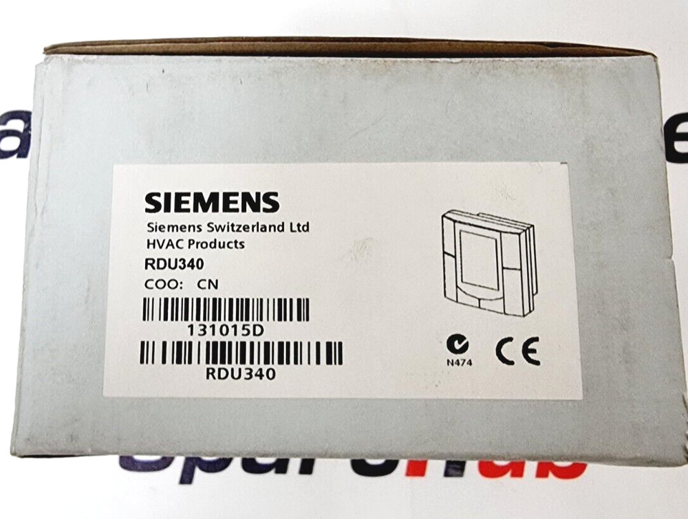 SIEMENS RDU340 Room Thermostat