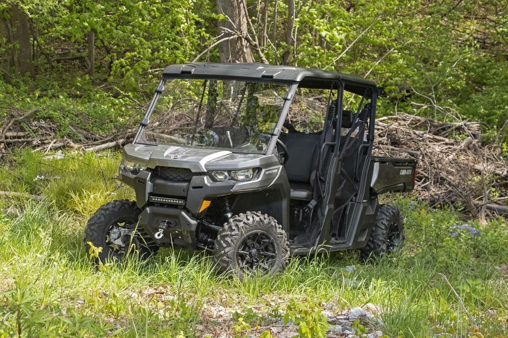 Rough Country Scratch Resistant Full Windshield (fits 16-22 Can-Am Defender)