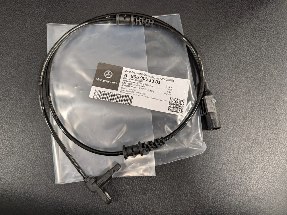 Genuine Mercedes Sprinter Wheel Speed Sensor, Front either side 9069053301