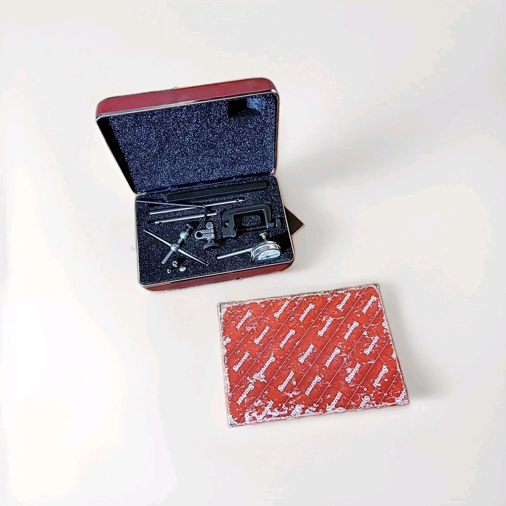 Starrett 811-1CZ Dial Test Indicator W/ Case & Original Box