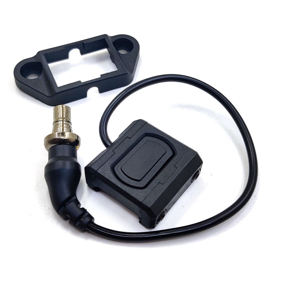 Tactical Mod Button For M300 M600 PEQ DBAL Remote Pressure Switch Light Switch
