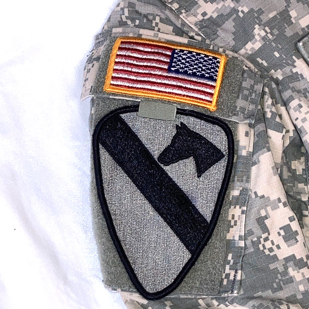 US ARMY Digital Camouflage Medium Long Military Combat Coat