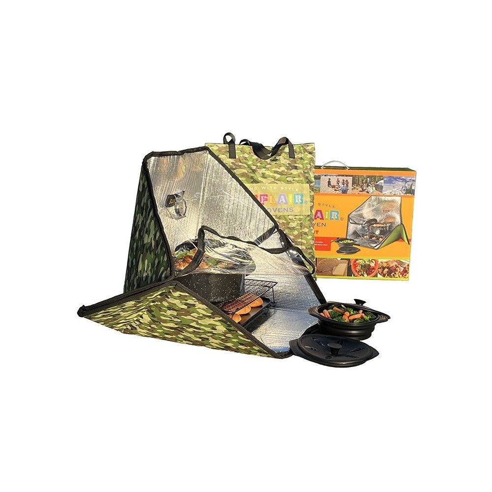 Sunflair Deluxe Solar Oven Kit | Camo
