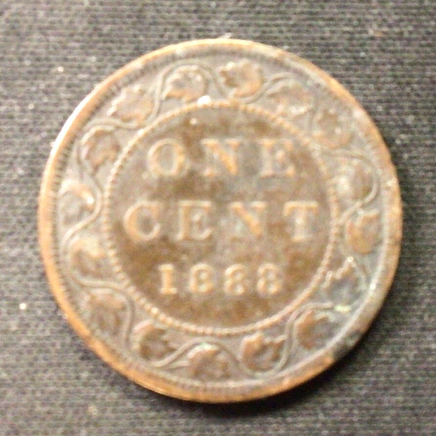 1888 Canada 1 Cent! ENN Coins