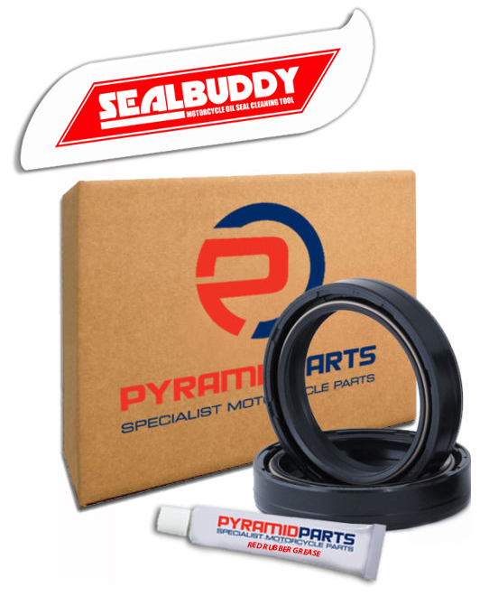 Fork Seals & Sealbuddy Tool for Suzuki TS250 X 84-88