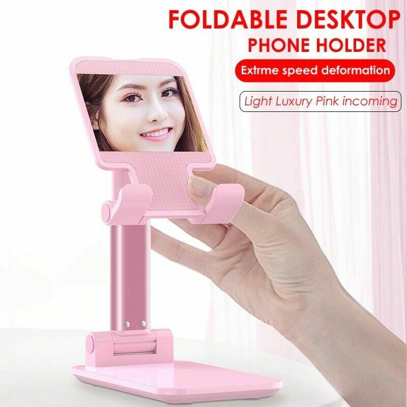 Adjustable Phone Stand Tablet Desktop Holder Foldable Mount iPad iPhone Kindle