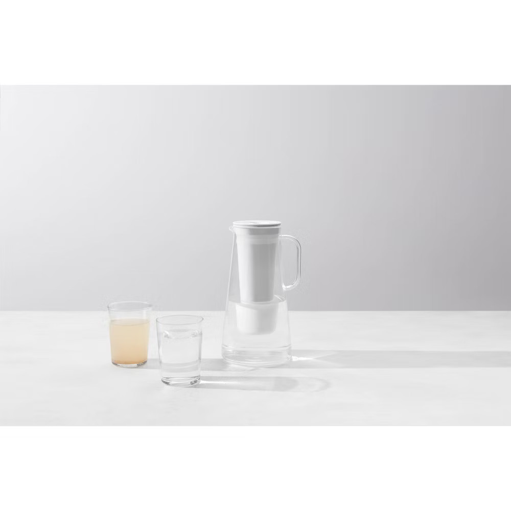 LifeStraw Home 7-Cup Water Filter Pitcher - White