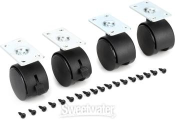 Middle Atlantic Products RKW Caster Kit - 4 Pack