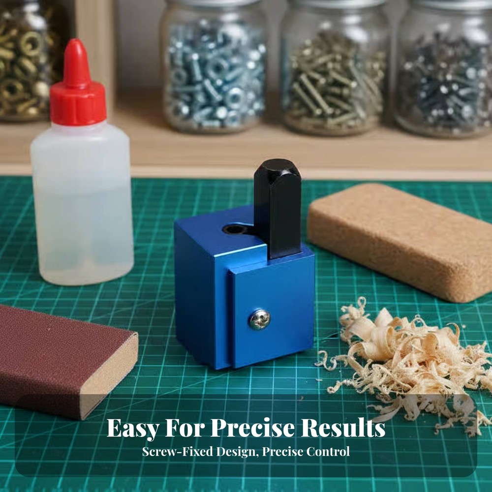 Corner Chisel Professional Carpenter Tool for Mortised Blue