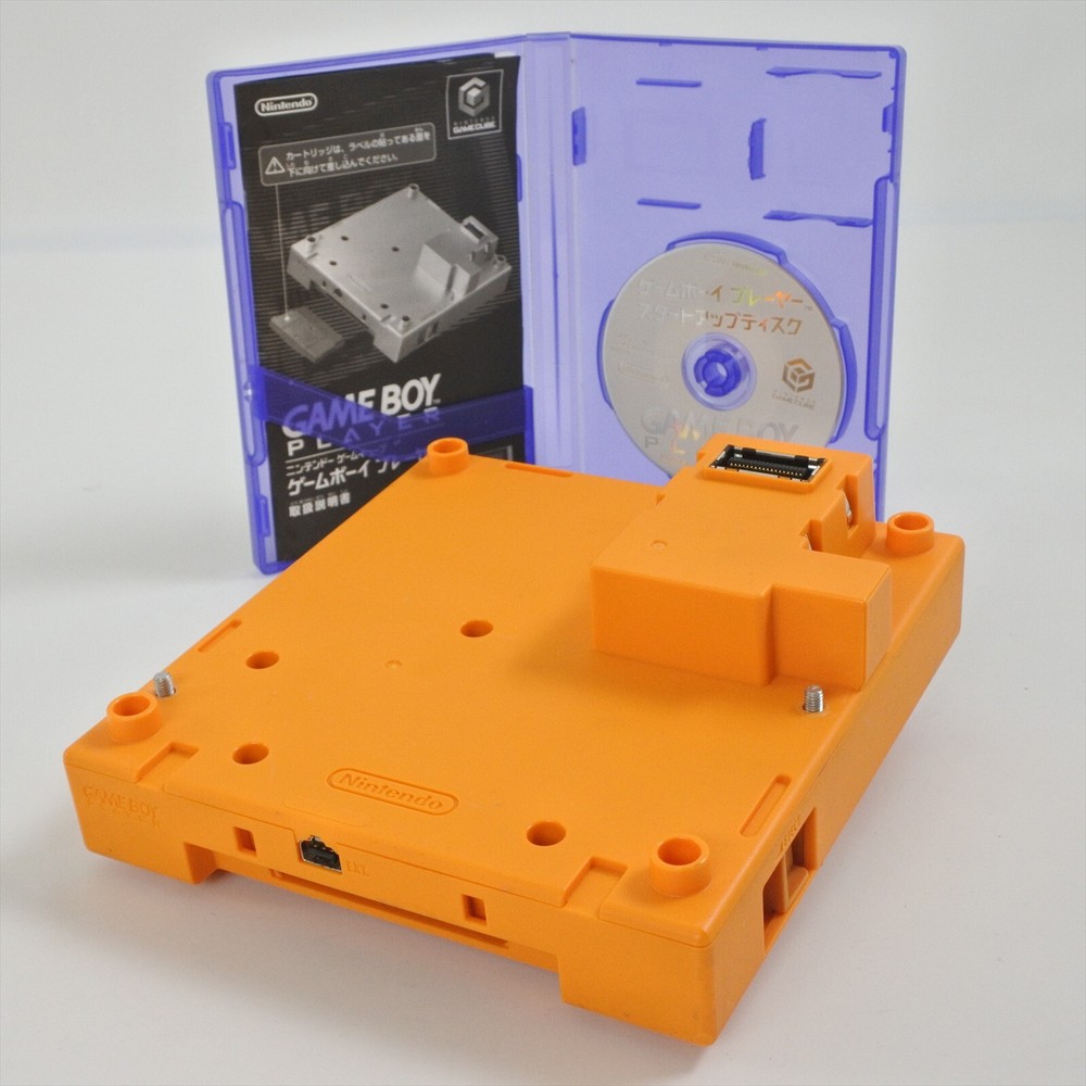 Nintendo Game Boy Player DOL-017 Console Orange GameCube Tested NTSC-J Ref 0301