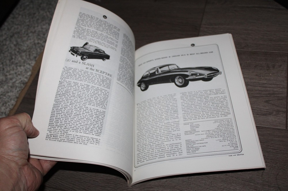 1961-1966 Jaguar E Type magazine article compilation Brooklands